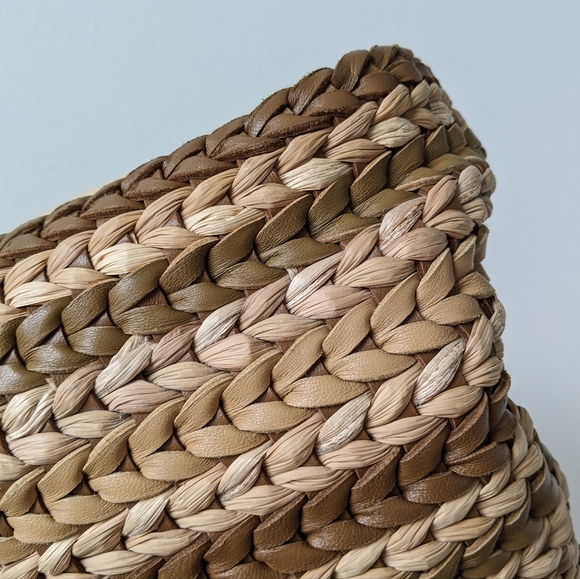 Loewe 2013 Runway Leather/Straw Bag - Picture 13 of 15